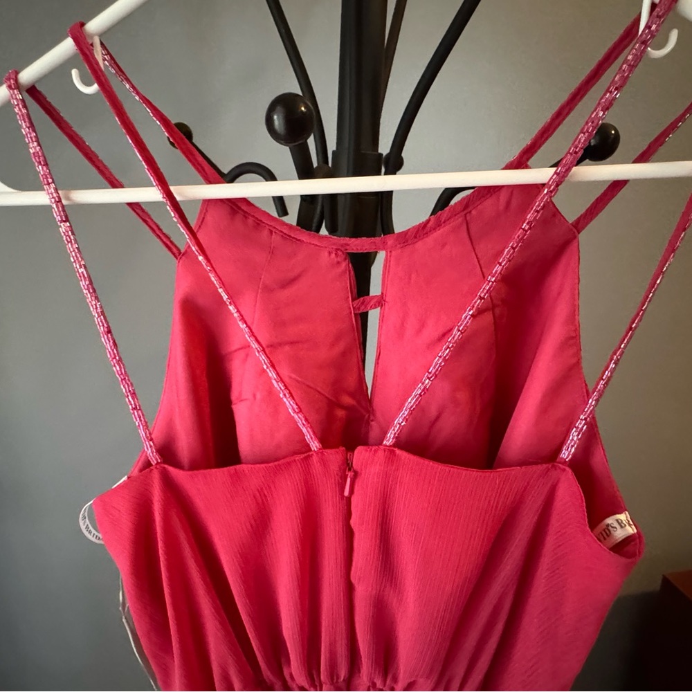Pink Strappy Dress